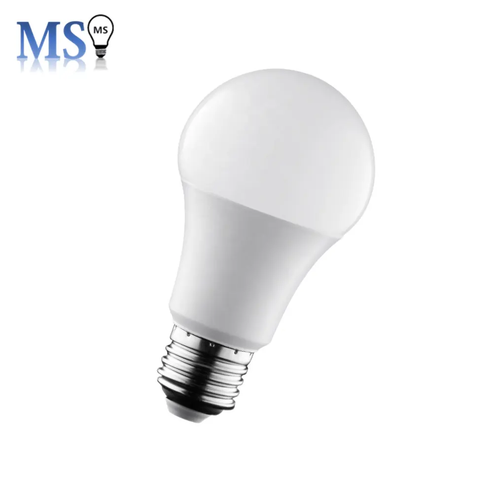 OEM milky white A60 A19 led bulb light bulb 6500k led 9 watt e27