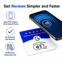 Support de luxe en acrylique pour avis Google, pour la restauration fine, avec NFC et QR, fournisseur en gros