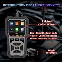 Escáner OBD2 USB V539 Actualizado 2026, Lector Profesional de Códigos de Luz de Advertencia del Motor para Todos los Vehículos con Protocolo OBD II de 1996 en Adelante