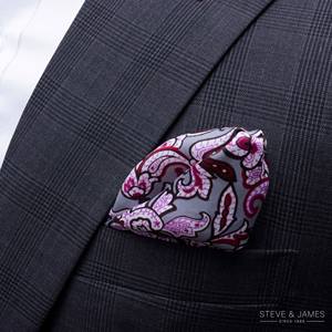 Traje de Boda para Hombre de Alta Calidad, Hecho a Medida en Tailandia por Steve & James, 100% Lana, Corte Entallado - Product Image 4