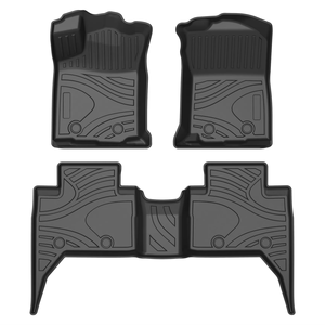 Tapis de sol de voiture 3D en TPE pour <span class=keywords><strong>Toyota</strong></span> Tacoma 2016-2023 LHD Pickup, tapis de sol imperméables toutes saisons - Product Image 1