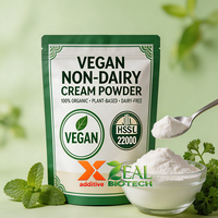 Poudre de crème non laitière ZEAL |   Crème végétalienne sans gras trans pour café, thé au lait, pâtisserie et crème glacée |   Produits de boulangerie-cuisine