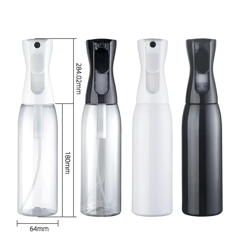 680Ml 160Ml 200Ml Transparent Pet Bottle Large Capacity Continuous Plastic Spray Bottle For Beauty Salons