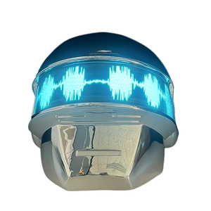 Casco <span class=keywords><strong>de</strong></span> resina <span class=keywords><strong>de</strong></span> lujo coleccionable <span class=keywords><strong>de</strong></span> Daft Punk <span class=keywords><strong>para</strong></span> <span class=keywords><strong>hombre</strong></span>, estilo cyberpunk, <span class=keywords><strong>para</strong></span> cosplay, venta al por mayor - Product Image 2