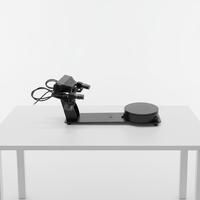 Escáner 3D Industrial 2-18 con Banco de Trabajo y Escaneo Automático de 360°, Interfaz USB, Alta Resolución, en Stock para Impresión 3D