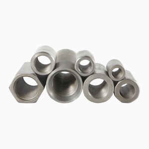 Manchon de raccordement pour barres d'armature filetées de qualité supérieure avec finition polie en acier galvanisé et alliage de zinc pour la construction - Product Image 1