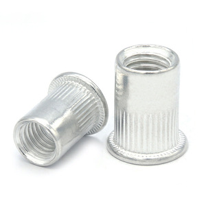 Écrous à riveter en acier inoxydable Yicheng M3-M8, à tête moletée plate, pièces de rivetage de qualité A pour l'industrie de la construction, poli - Product Image 3