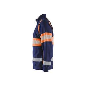 BLAKLADER-Pull haute visibilité 355111588953S Bleu marine/Orange-EAN 7330509838693 HI-VIS WORKWEAR - Product Image 5