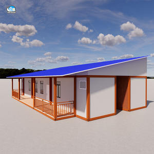 บ้านตู้คอนเทนเนอร์แบบโมดูลาบ้านภาชนะบรรจุแบบสำเร็จรูปบ้านกลางแจ้งแบบแยกส่วน - Product Image 2