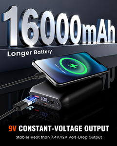 6 区 16000mAh 可充电电池加热背心女式站立式拉链休闲可调节加热冬季户外运动 - Product Image 6