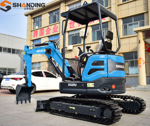 โรงงาน SHANDING ขายส่งรถขุดขนาดเล็ก CE EPA 1.2 ตัน 2.5 ตัน รถขุดขนาดเล็กสำหรับการเกษตร กำลังขุดสูง เครื่องยนต์ยันม่าร์ - Product Image 4
