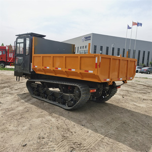 Nouveau mini-dumper à chenilles 2 roues motrices, véhicule de transport lourd avec direction à gauche pour projets de construction à petite échelle - Product Image 6