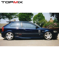 Kit carrosserie complet pour Honda Civic EK 1995-1998, style M, pare-chocs avant, jupes latérales, pare-chocs arrière, aileron de toit, pièces automobiles
