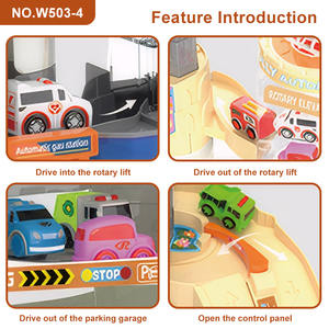 Parcheggio Urbano a Sei Piani Personalizzato, Sfida Avventurosa, Pista Multilivello, Giocattolo Educativo per Ragazzi, Regalo Auto - Product Image 4