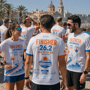 Camiseta Personalizada para Maratón de Playa, Transpirable y Ligera, Ropa Deportiva para Corredores Costeros - Product Image 4