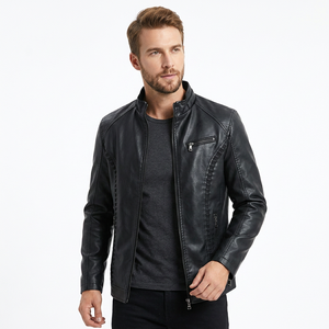 Chaqueta de Motociclista para Hombre, Impermeable, Táctica, de Cuero, de Alta Calidad, al por Mayor - Product Image 5