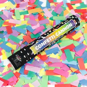 BSCI Amazon vendita calda 12 pollici Multicolor biodegradabile Party Popper Confetti Cannons