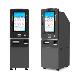 <span class=keywords><strong>Cajero</strong></span> automático con pantalla de 27 pulgadas, aceptador de efectivo, cambio de moneda digital, intercambio financiero de aeropuerto, pago SDK - Product Image 4