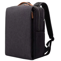 Ransel Laptop Unisex Gaya Minimalis OEM dengan Port USB, Ritsleting Tahan Air & Pegangan Lembut, Kapasitas Besar untuk Perjalanan