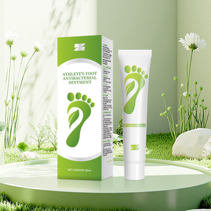Ungüento Antibacteriano Natural a Base <span class=keywords><strong>de</strong></span> Hierbas para el <span class=keywords><strong>Pie</strong></span> <span class=keywords><strong>de</strong></span> <span class=keywords><strong>Atleta</strong></span>, Alivio Rápido <span class=keywords><strong>de</strong></span> Picazón y Olor, Crema Antifúngica para Pies 30ml, Venta al Por Mayor - Product Image 1