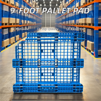 Euro palette chariot élévateur entrepôt tapis de sol en plastique plat neuf pieds étanche à l'humidité carte conseil logistique étagère nouveau Pro