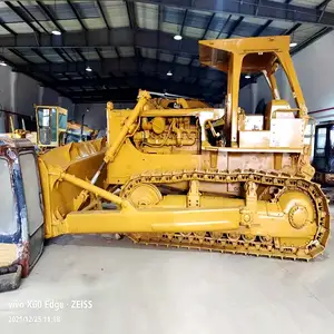 Kullanılan abd caterpillar d8k hidrolik paletli buldozer ikinci el kedi d3g d4c d5m d5n d6g d6d d6h d6r d7g d7r orta ölçekli dozer