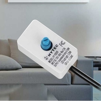 Atenuador de Bombillas LED HYTEC HY-100VR de Fácil Instalación y Confiable, Control de Fase de Borde Descendente, Atenuación de 0-100%, Certificado ETL, CA, 51*29*21.5mm