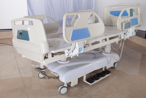 Camas de Hospital Motorizadas de 7 Funciones HOCHEY, Equipo Médico de Lujo para UCI, Especialmente Diseñadas para Pacientes Críticamente Enfermos - Product Image 3