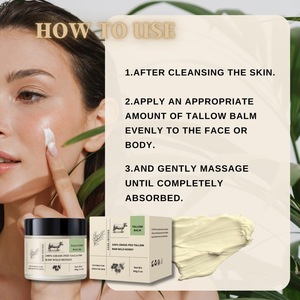 Bálsamo de Sebo de Res 100% Natural, de Abejas Silvestres, para Rostro y Cuerpo, Hidratación Profunda, Reparación, Alivio del Enrojecimiento - Product Image 3