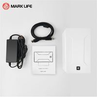 Imprimante d'étiquettes d'expédition de bureau Marklife D100, imprimante thermique portable pour le bureau, imprimante d'étiquettes de logo et de codes-barres