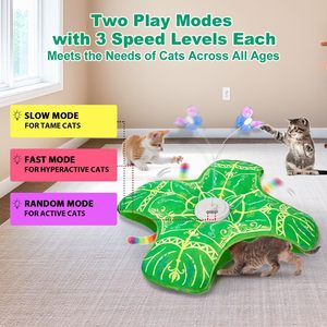 Juguete Interactivo Inteligente para Gatos, Pájaro Volador Eléctrico Ecológico, Juguete para Mascotas con Plumas, Moderno y Bonito, para Jugar al Escondite en Interiores - Product Image 4
