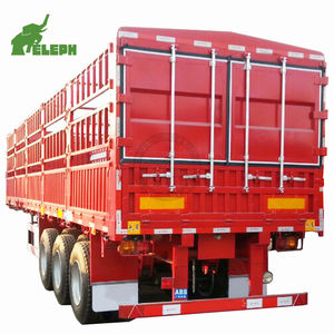 La Chine 3 essieux volailles vivantes <span class=keywords><strong>caisse</strong></span> de transport semi-<span class=keywords><strong>remorque</strong></span> à vendre - Product Image 1