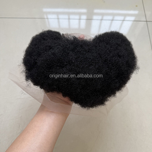 <span class=keywords><strong>Barbe</strong></span> et moustache artificielles en cheveux humains sur base de dentelle, faites à la main, pour hommes, maquillage réaliste - Product Image 2