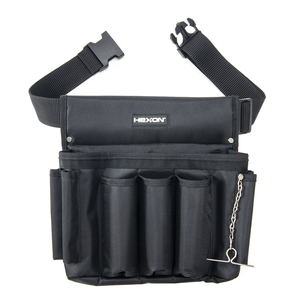 Pochette à <span class=keywords><strong>outils</strong></span> en <span class=keywords><strong>cuir</strong></span> 18 poches pour échafaudage électricien, sac de transport, ceinture <span class=keywords><strong>porte</strong></span>-<span class=keywords><strong>outils</strong></span> - Product Image 3
