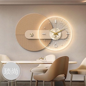 Reloj de pared grande de 72x49cm, nuevo arte 3D, decoración personalizada para el hogar, productos de envío directo, decoración 2024, reloj grande - Product Image 3