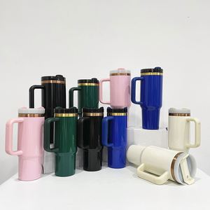 Forest Black Blush Cream Nightfall 30oz Gold Plate Copper Plated Travel Tumbler for Laser Engrave - Product Image 1