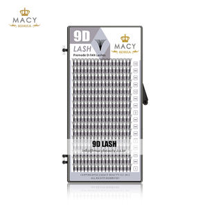 Extensión de pestañas 3D, calidad coreana, pestañas de visón, prefabricadas, abanico individual - Product Image 1