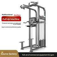 Barres parallèles en acier professionnelles unisexe pour salle de sport / Appareil de dips / Trapeze Trainer / Support d'assistance pour tractions / Multifonctionnel d'intérieur