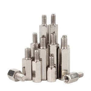 สกรูหกเหลี่ยมสแตนเลส M1.4 M2 M3 M4 M5 M6 พร้อมเกลียวตัวผู้และตัวเมีย - Product Image 5