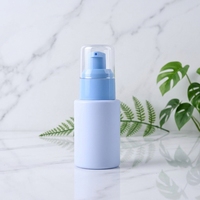 Flacon en verre pour lotion ou essence, légèrement translucide/opaque, couleurs macaron, plusieurs couleurs disponibles en stock, vide