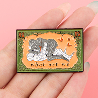 Broches en émail artistique pour femmes, épingles de revers pour hommes, badges pour sacs à dos, accessoires de costume, bijoux de mode, cadeaux