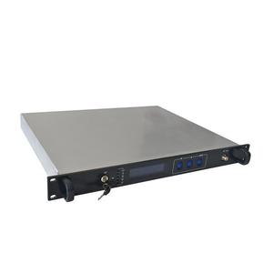 Amplificador Óptico de Puerto Único 1U con Doble Fuente de Alimentación, Amplificador de Fibra Dopada con Erbio de 1550nm, EDFA para TV por Cable, Equipo de Fibra Óptica - Product Image 1