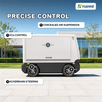 Plateforme robotisée de livraison autonome de 1,5t, véhicule de livraison autonome multi-scénarios pour aéroport