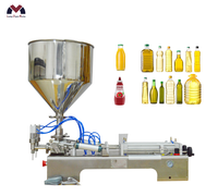 Fabriqué en Chine Machine de remplissage semi-automatique d'eau pure minérale de bière vin bouteille de liquide peut boire bière vin avec Hooper