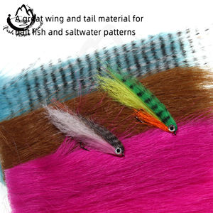 Corps et queue de <span class=keywords><strong>mouche</strong></span> artificielle en fibre synthétique moelleuse en PVC souple, longue et poilue, pour la pêche à la <span class=keywords><strong>mouche</strong></span> en eau salée, en lac, en rivière et en ruisseau - Product Image 6