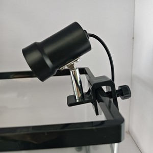 Reptile Basking Lamp UVA Heating Calcium Supplement Turtle Tank Pet <b>Light</b> Stainless Steel ABS Durable Clamp Mount - Product Image 1
