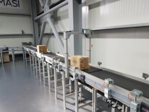 Convoyeur à bande modulaire Truelisort, bon prix, nouveau, en acier inoxydable, PVC, caoutchouc PU, réglable pour la logistique de fabrication, entrepôt - Product Image 4