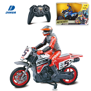 אופנוע שלט רחוק קל משקל עם מעטפת PET, 2.4G בקנה מידה 1:8, אופנוע RC גדול עם תאורה ובולמי זעזועים למירוצי מהירות גבוהה - Product Image 1