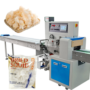 Machine d'emballage de type oreiller à grande vitesse pour produits de la mer, pour l'emballage d'algues séchées et de peau de méduse séchée - Product Image 1