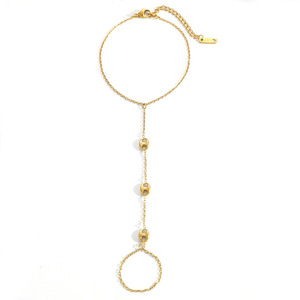 Pulsera de Acero Inoxidable con Hebilla de Nariz de Cerdo, Chapada en Oro de 18k, Diseño Minimalista, Resistente al Agua, Cadena Trasera - Product Image 5